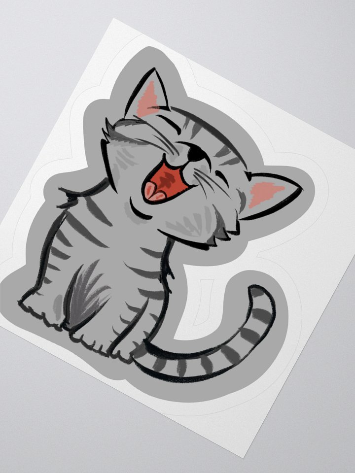 Cute Kitty Sticker product image (2)