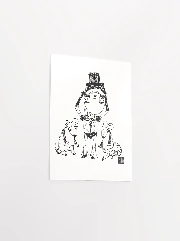 Fancy Dancer with Rat Boy Pals matte poster product image (7)