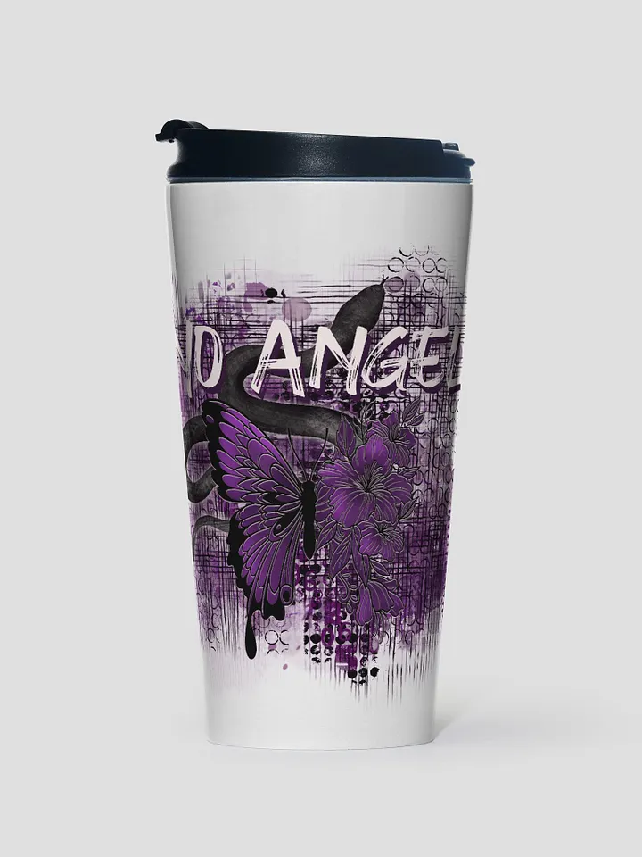 No Angel Travel Mug Soft Grunge Butterfly Snake Stainless Steel product image (1)