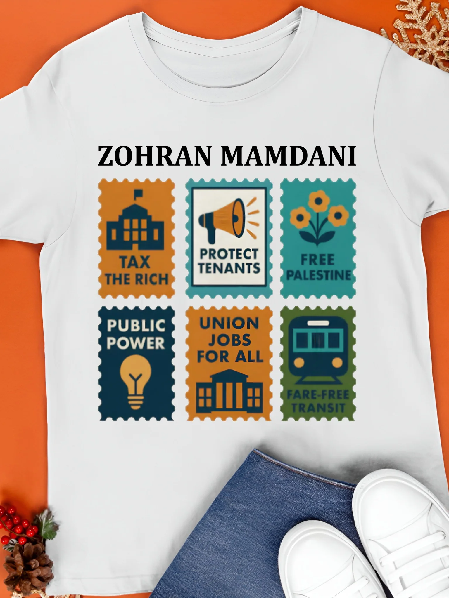 Zohran Mamdani Tax The Rich Shirt product image (1)