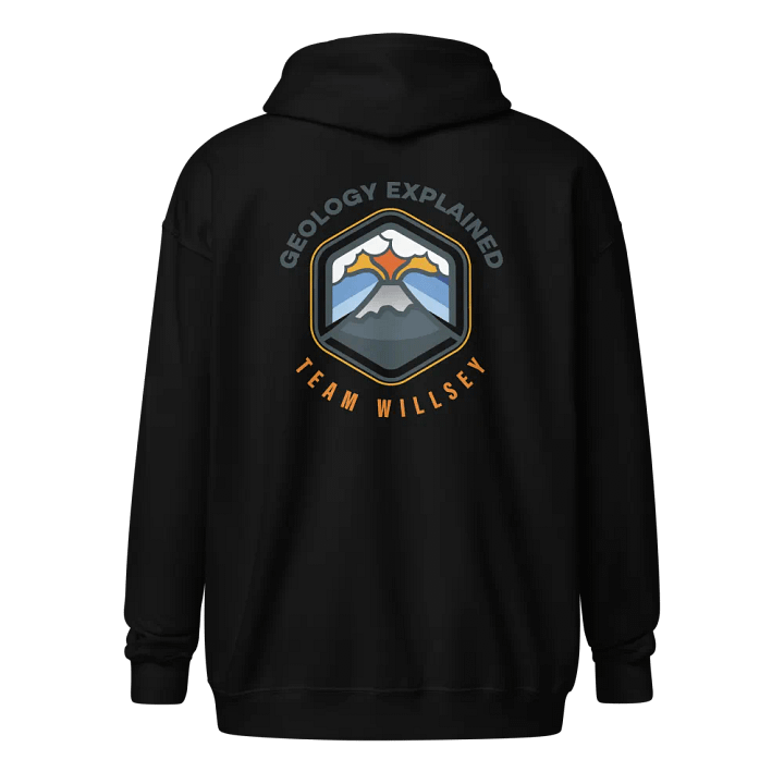 Volcanic Eruption Zip Hoodie product image (4)
