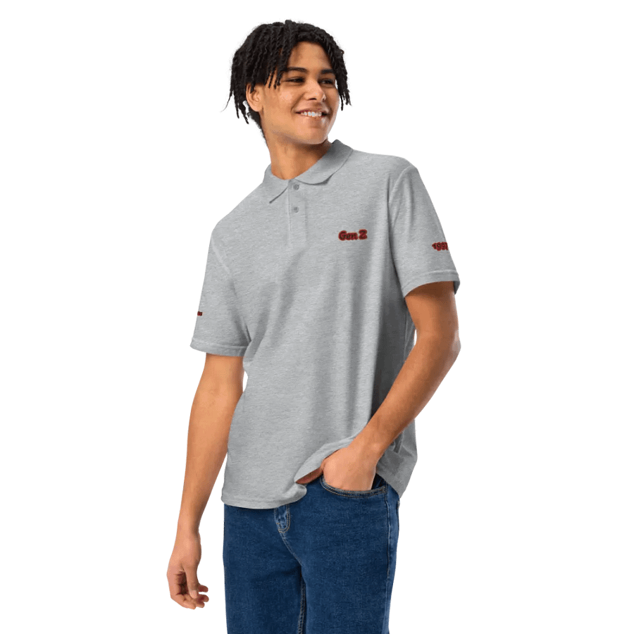 Gen Z Pique Polo: Embrace the New Era product image (7)