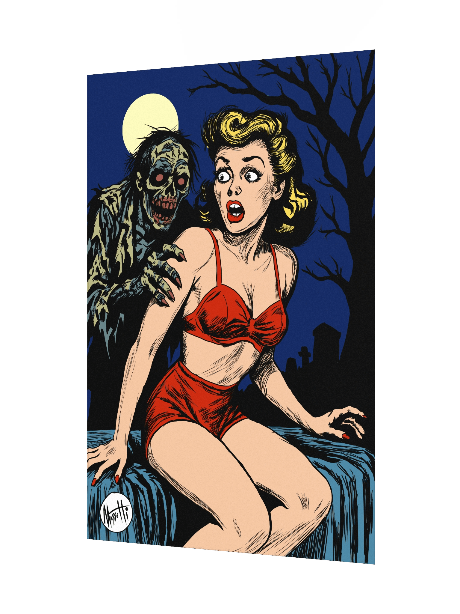 BEAUTY and the ZOMBIE Poster product image (3)