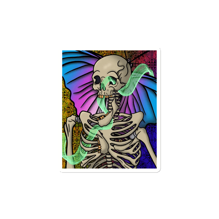 Skeletal flight Die-Cut Magnets product image (2)