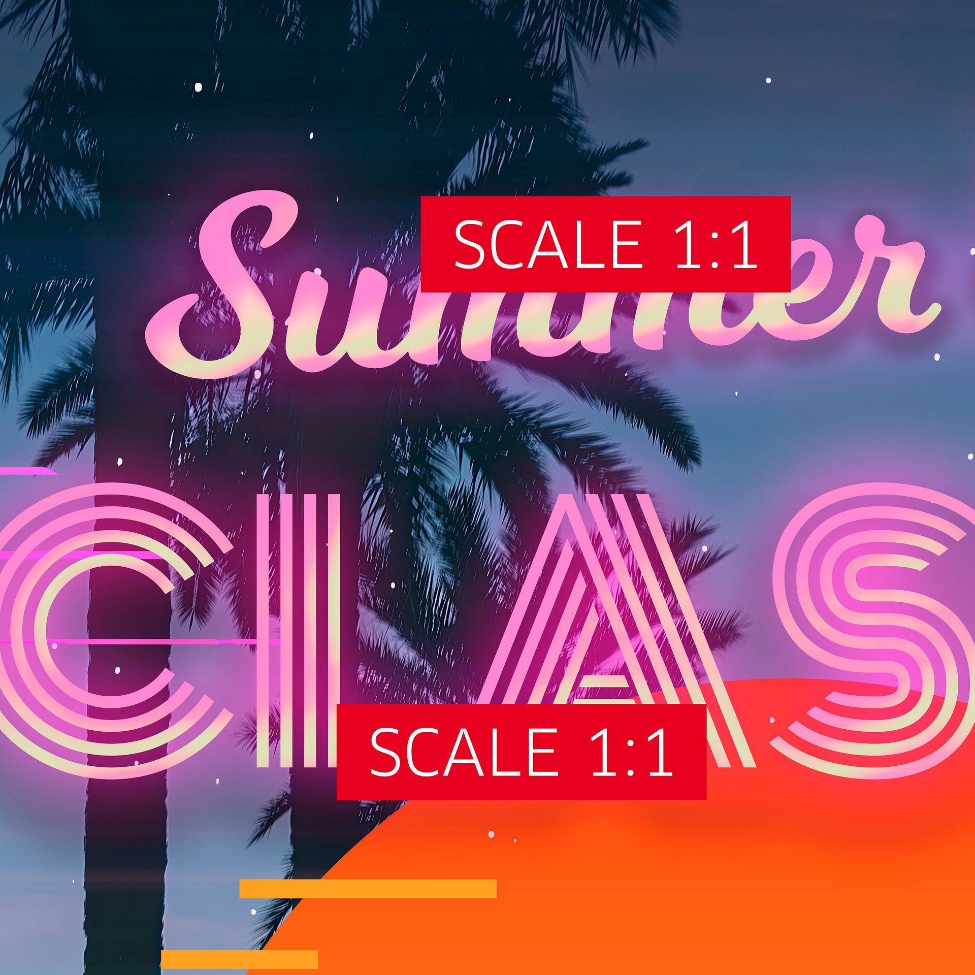 Retrowave poster: Classic Summer Hits [retrowave/vaporwave/synthwave] — aesthetic poster, retrowave art print, neon poster, 80s poster product image (4)