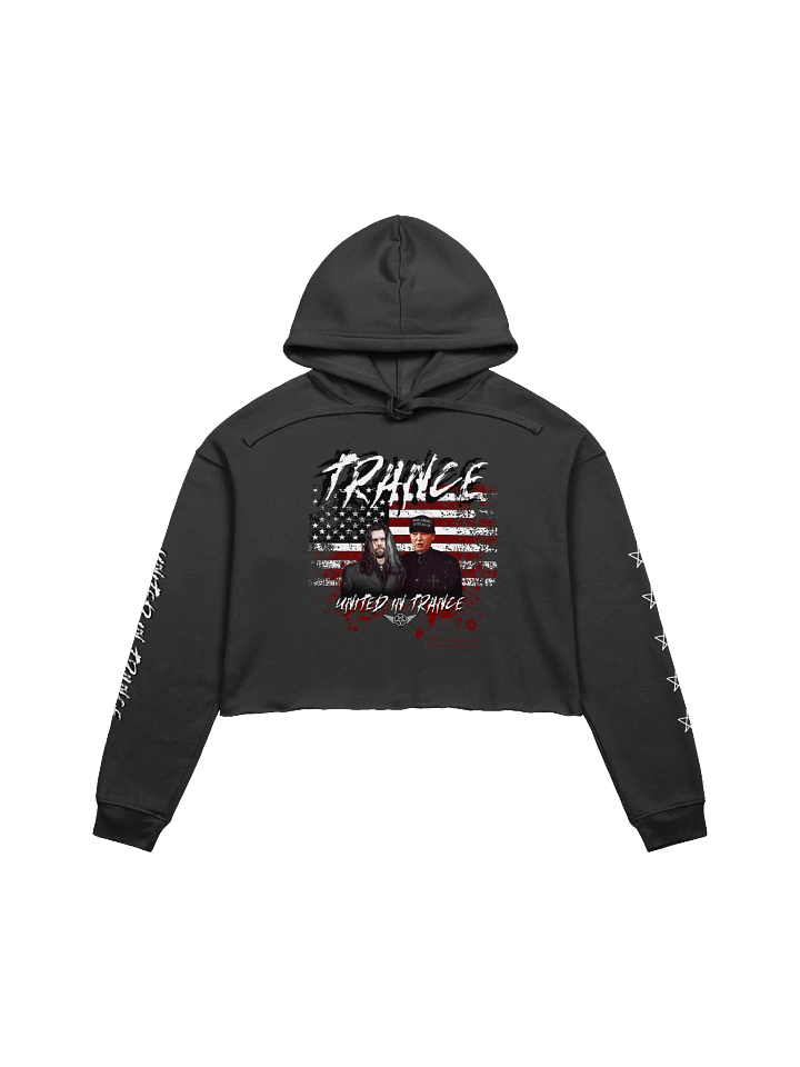 TRANCE Cropped Hoodie product image (2)