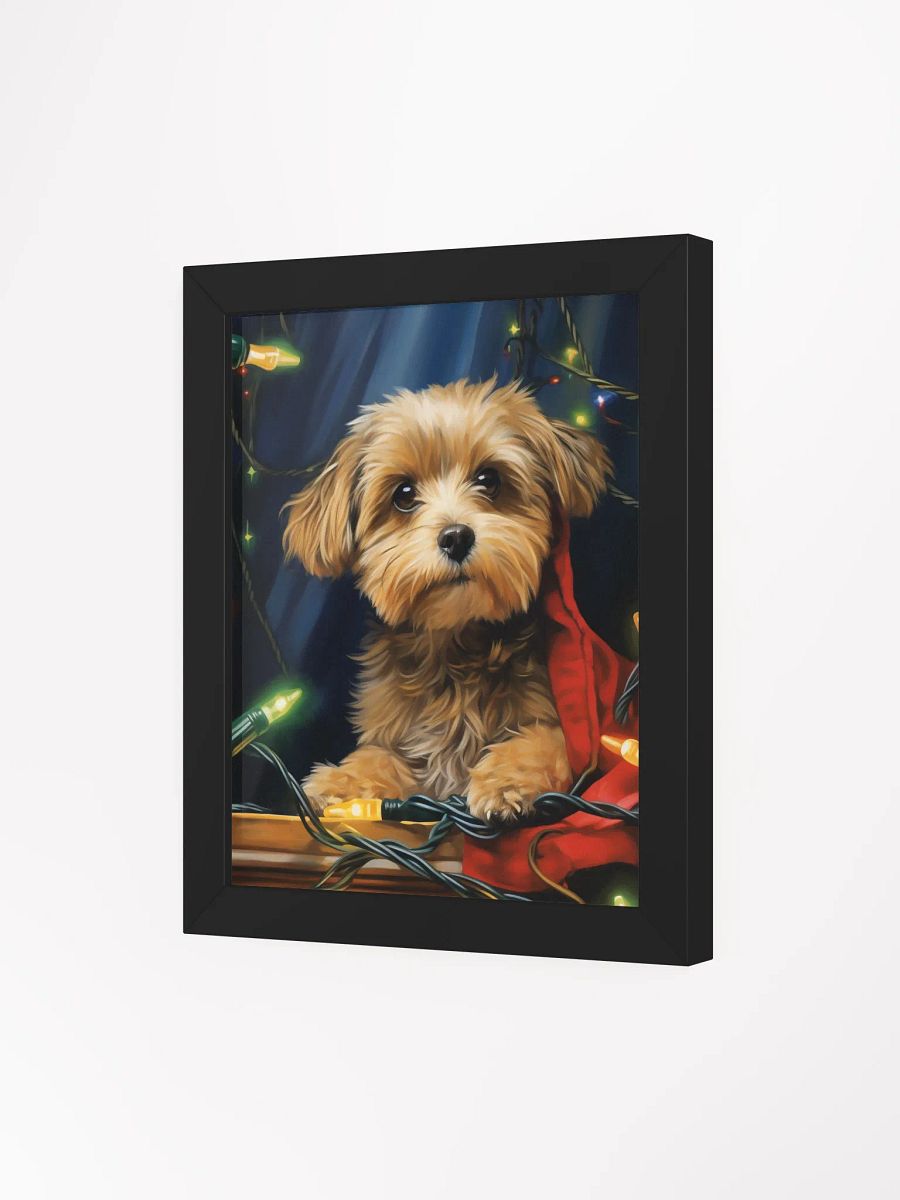 Festive Puppy Holiday Poster product image (6)