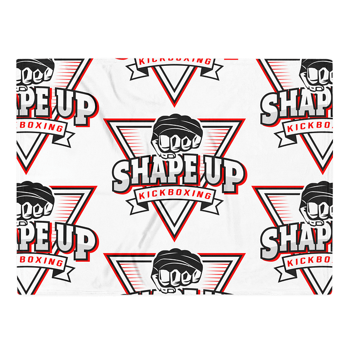 Shape Up Kickboxing Graphic Throw Blanket product image (1)