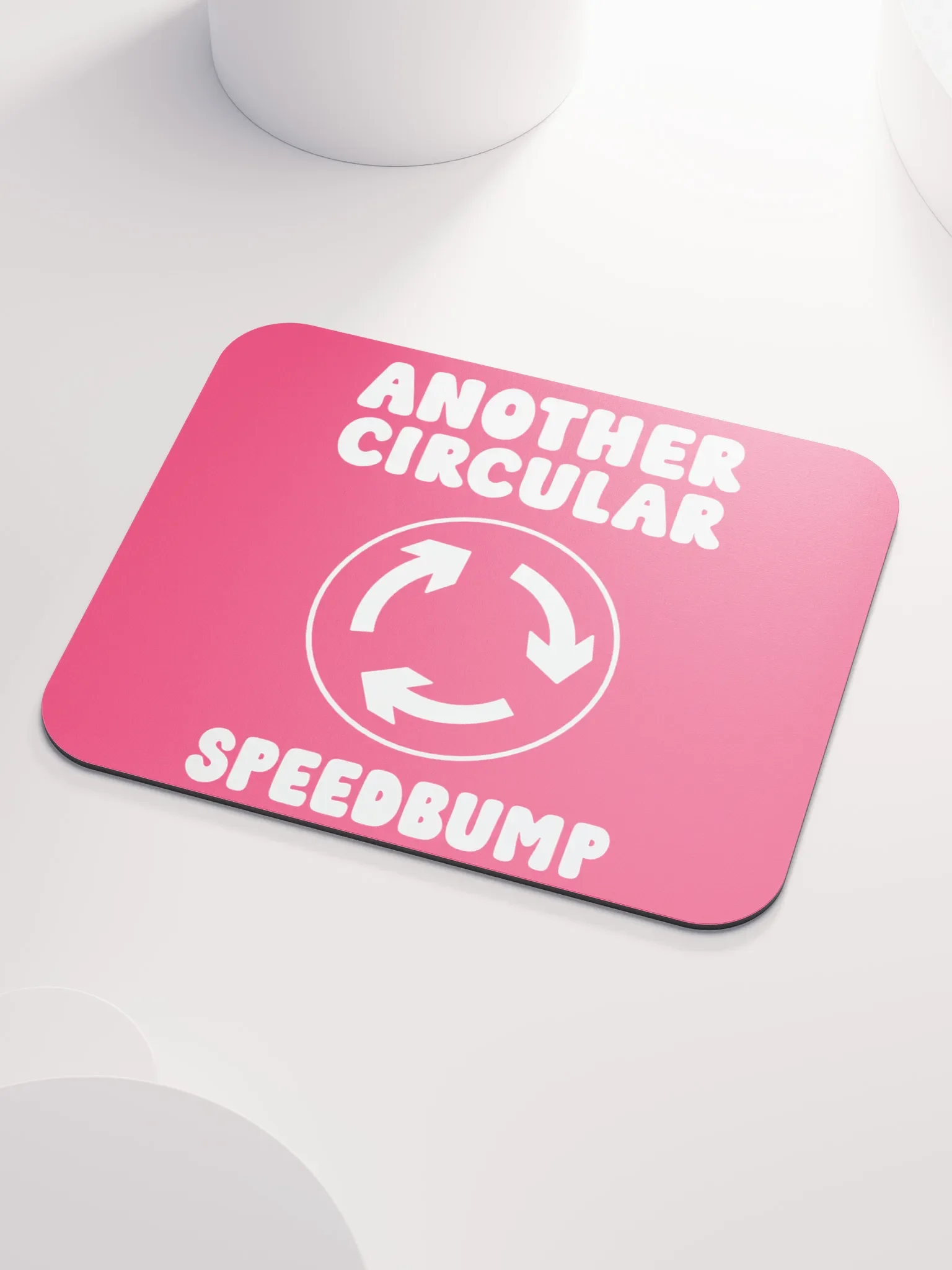 Mouse Mat: "Another Circular Speedbump" product image (3)