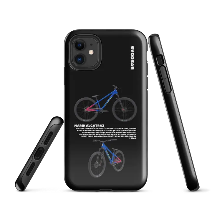 Black Marin Alcatraz iPhone Case product image (1)