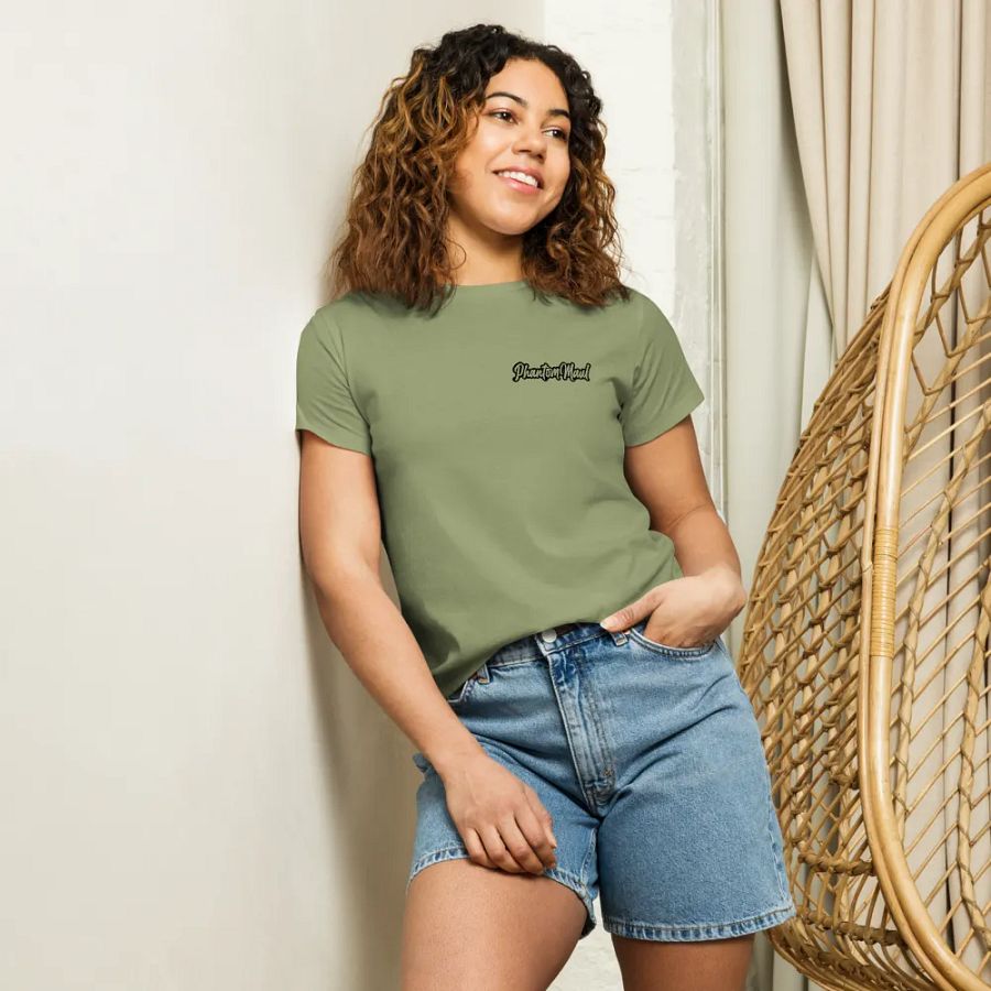 Black 'PhantomMaul' High-Waisted Tee product image (6)