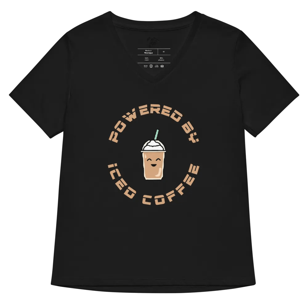 LoRdGoLf76 - Powered By Iced Coffee Women's V-neck product image (6)