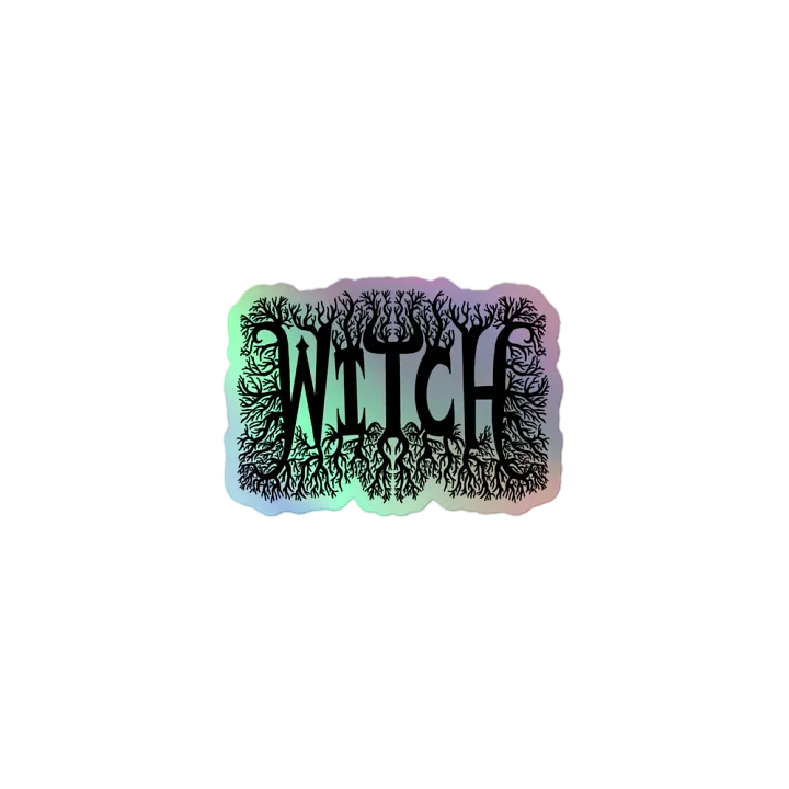 Witch Metal Holo Sticker product image (1)
