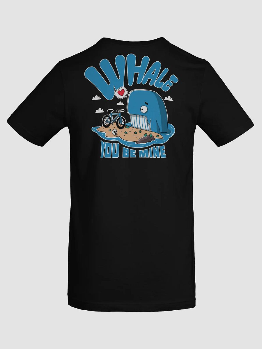Whale You Be Mine? Funny Cycling & Ocean Lover Graphic T-Shirt – Cute Punny Tee product image (46)