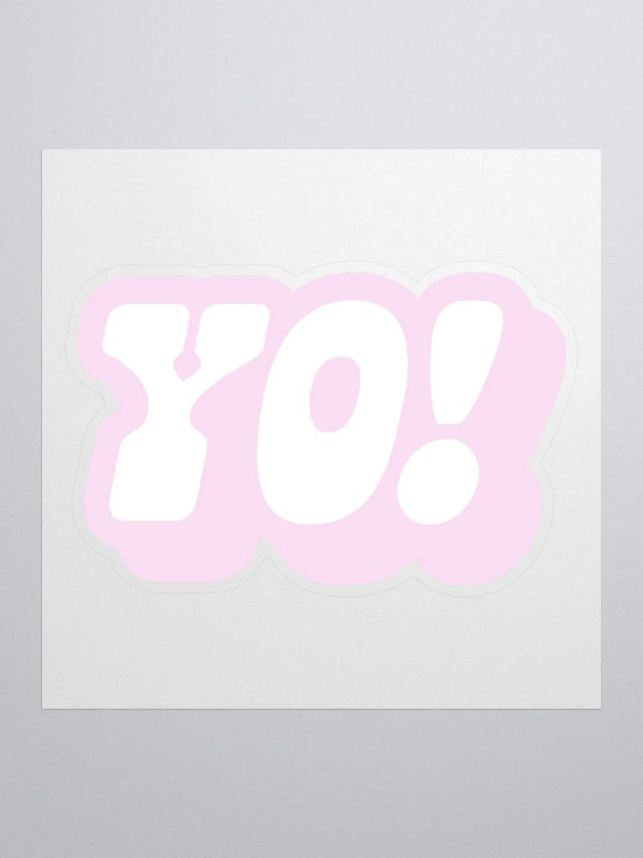 Yo! Sticker product image (1)