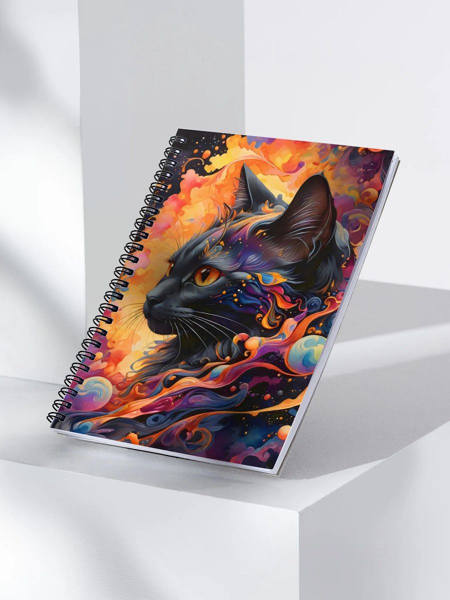 Cosmic Cat Dreams Spiral Notebook product image (3)