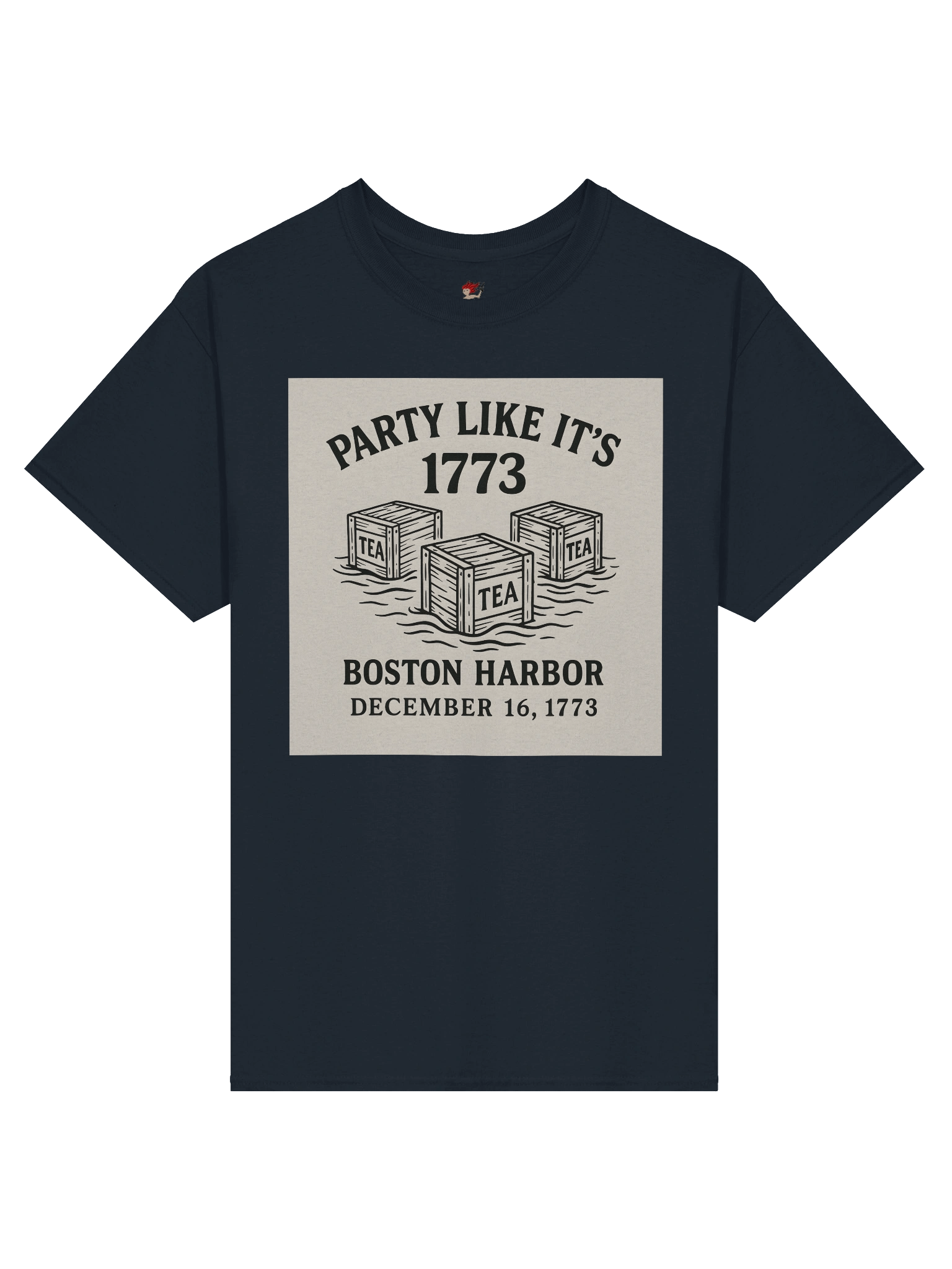Party Like It’s 1773 Tee – Boston Harbor, December 16, 1773 product image (2)