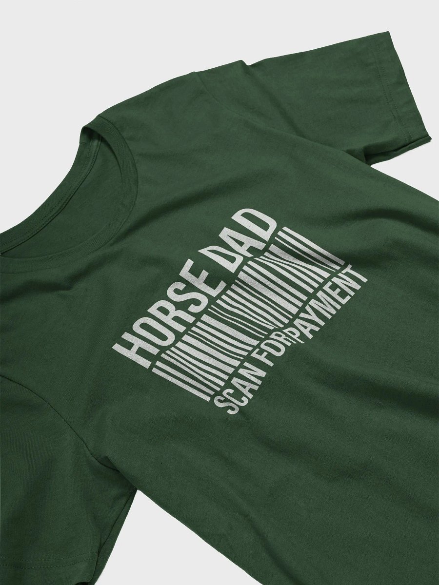 "Horse dad-scan for payment" t-shirt product image (3)