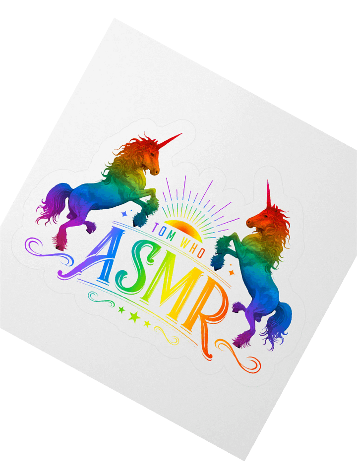 ASMR Unicorns Rainbow / Sticker product image (6)