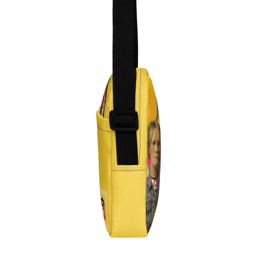American Prophet by Frank Fonik (Sequential Prophet 5), Techno EDM Utility Crossbody Bag product image (4)