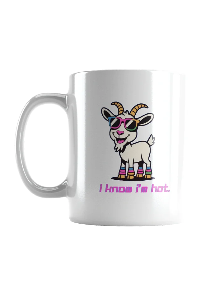 I know I'm hot mug product image (3)