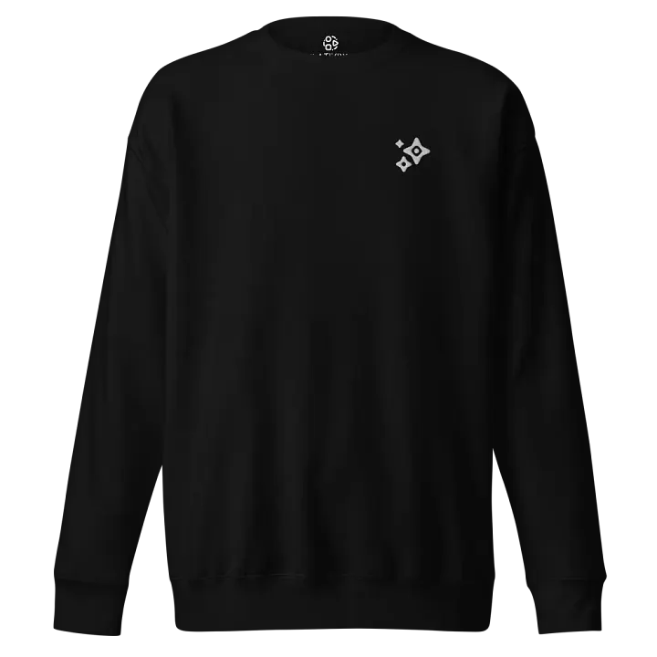 Absolut Idiocy Cotton Heritage Premium Sweatshirt - F✨ck Generative AI (Logo) product image (1)