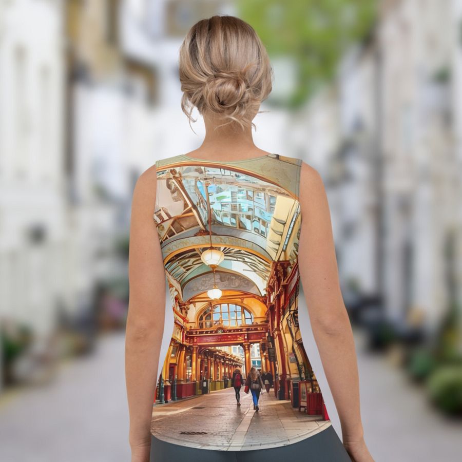 Leadenhall Market London All Over Print Tank Top product image (5)