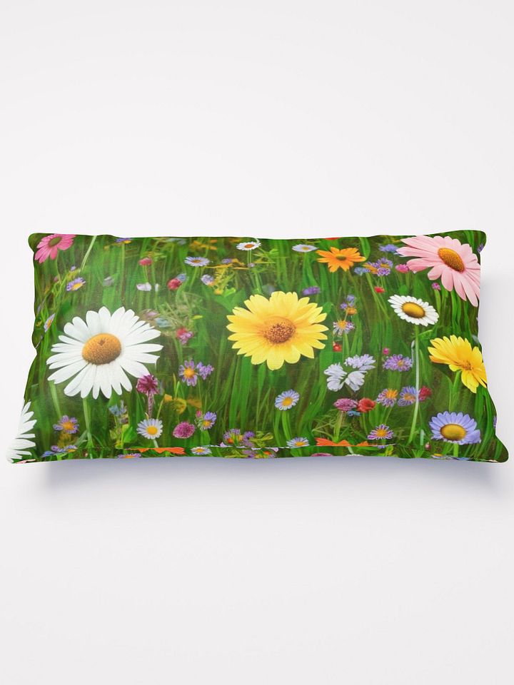 Unleash Your Inner Explorer: Bohemian Floral Escape Throw Pillow product image (1)