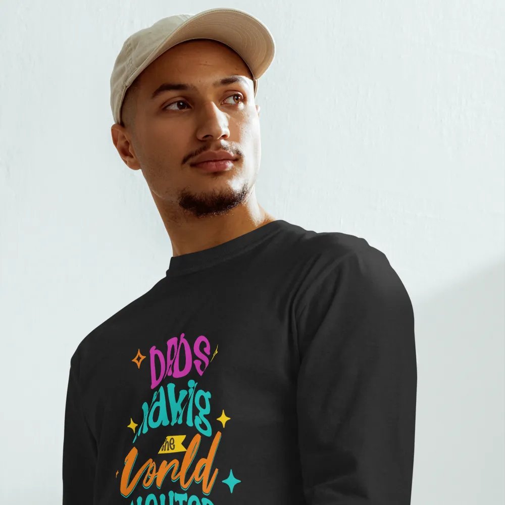 Dad's World Brightener Long Sleeve Tee product image (5)