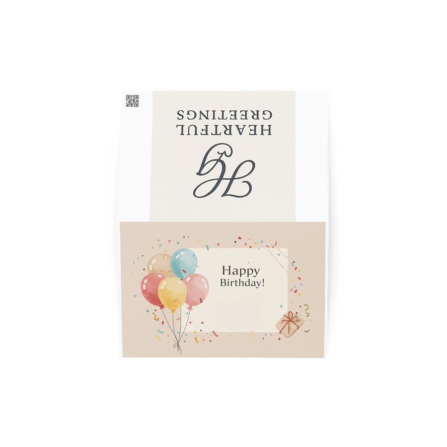 Birthday card - Parent to child product image (2)
