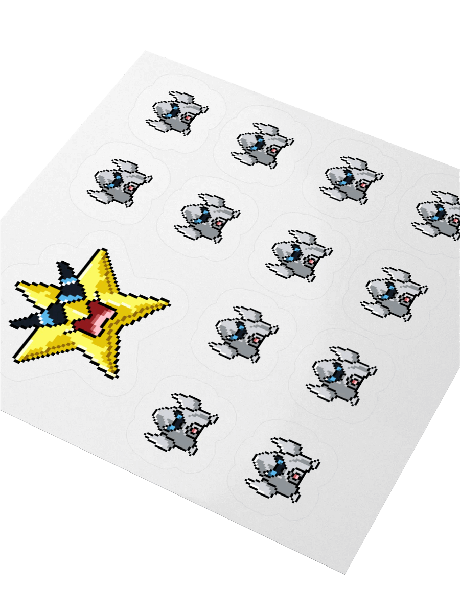 Starmon & Picmon Pixel Stickers product image (3)