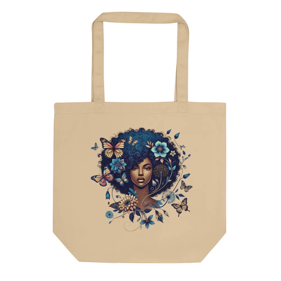 VEDENS Curly Floral Tote Bag product image (2)
