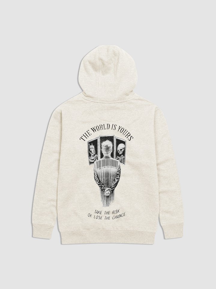 Bold stripe insignia on sleeve with front pouch pocket Hoodie product image (2)