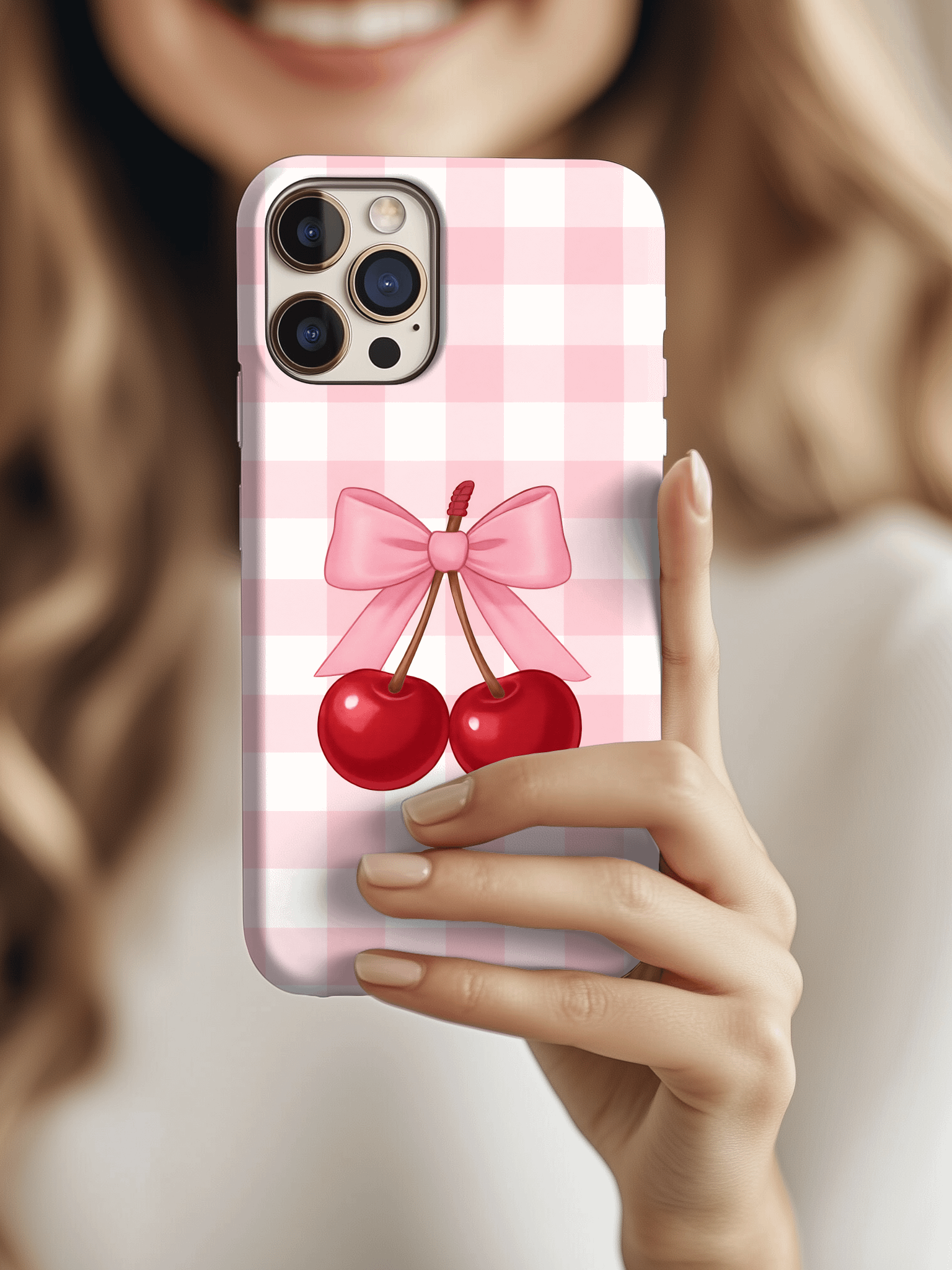 Cherry Love MagSafe® iPhone® Case product image (57)