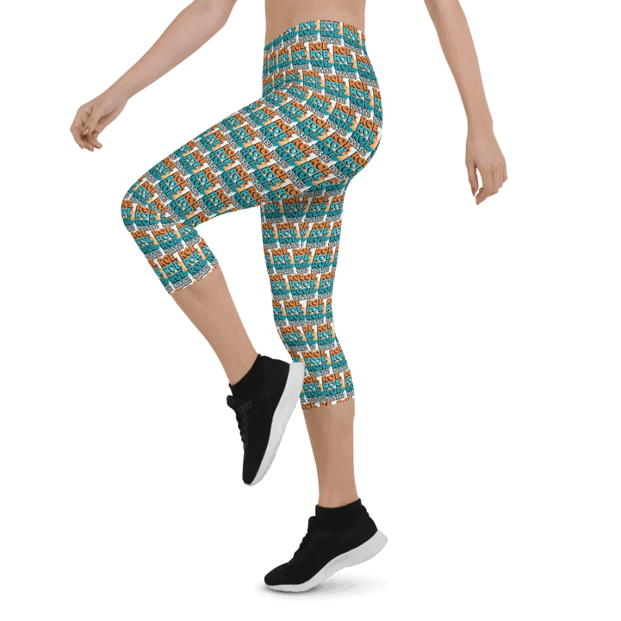 ROE YOUR VOTE Mosaic Capri Leggings product image (12)