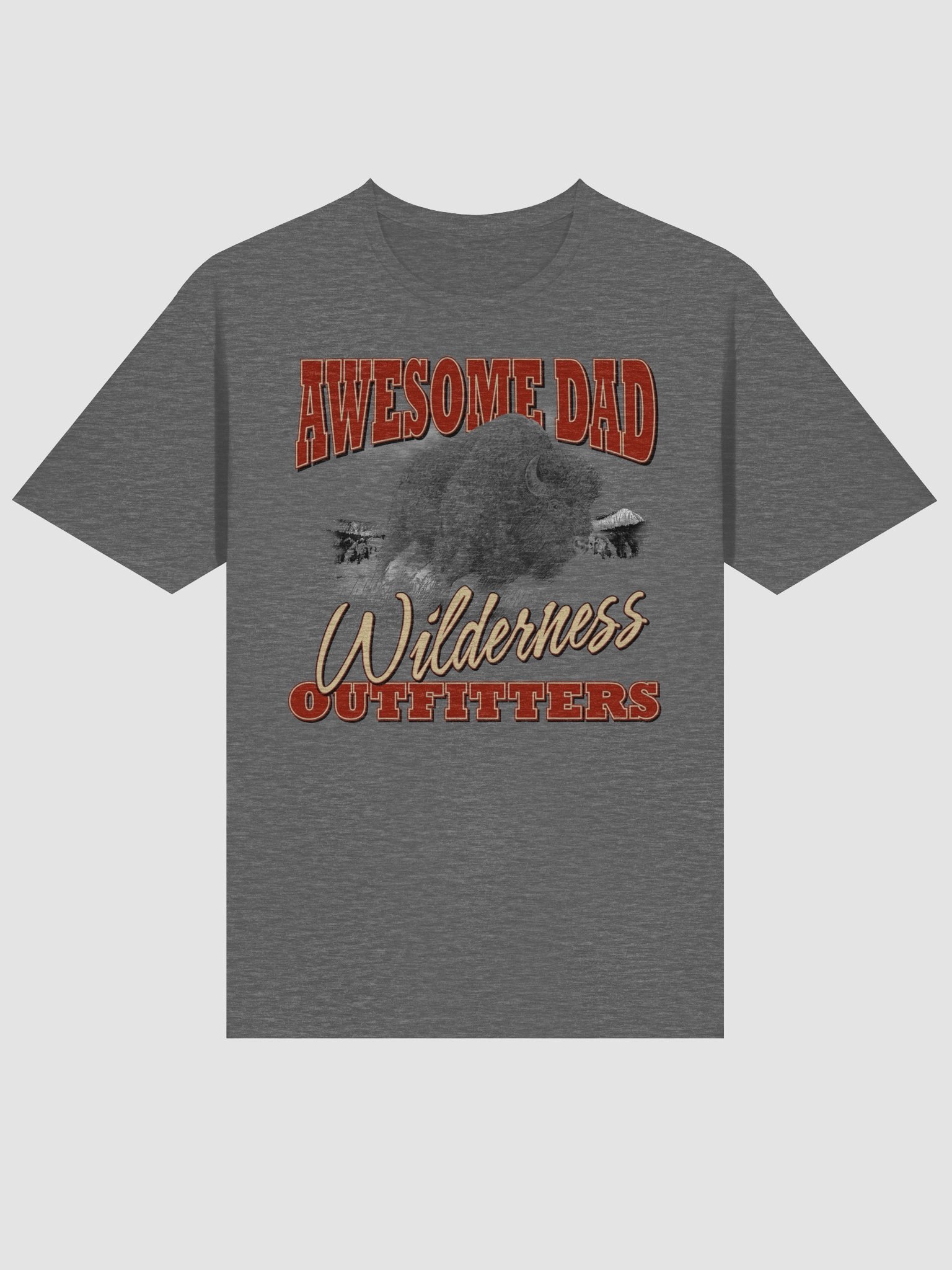 Wilderness Outfitters The Journey Of An Awesome Dad Gifts for Dads T-shirt product image (3)