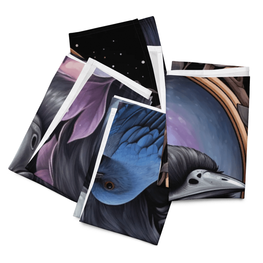 Premium Cloth Napkin Set: Under bird's mysterious gaze product image (11)