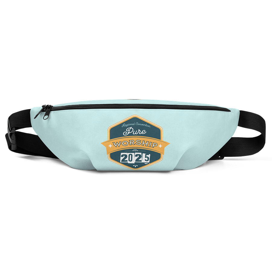 2025 "Pure Worship" Regional Convention Retro Badge Mountain Fanny Pack product image (1)