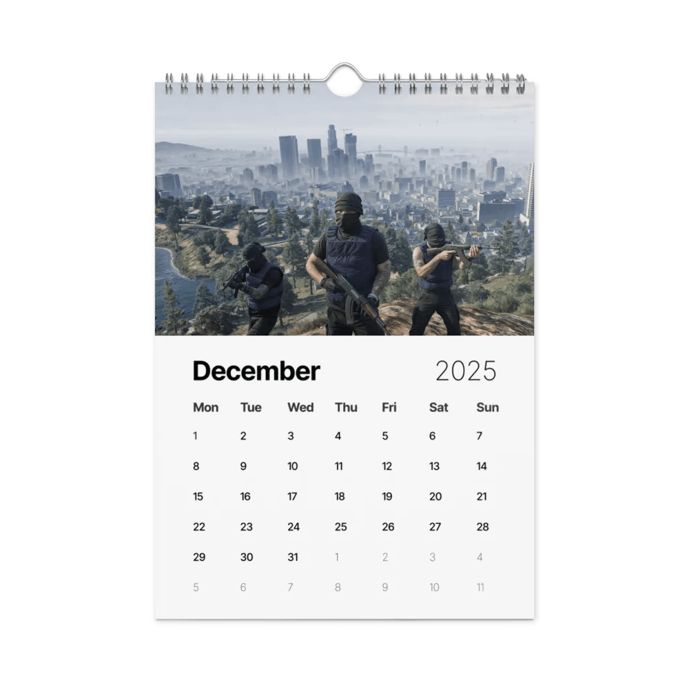 The Bowery 2025 calendar product image (4)