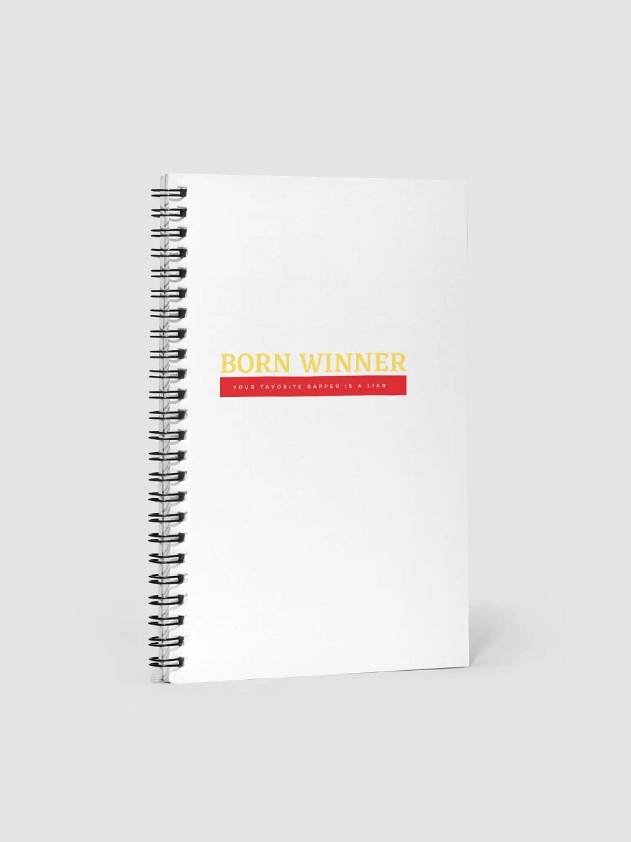 BORN WINNER NOTE PAD product image (1)