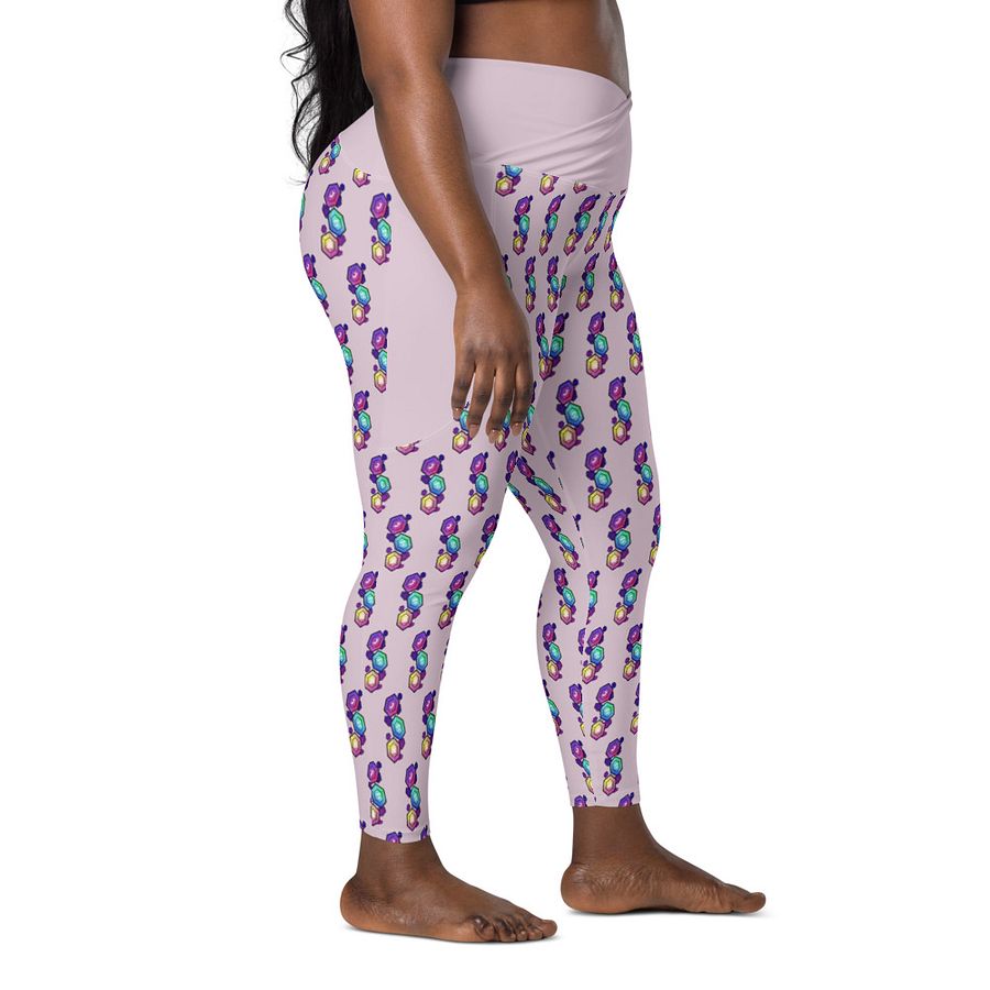 NEW! Rupees Crossover Leggings with Pockets product image (6)