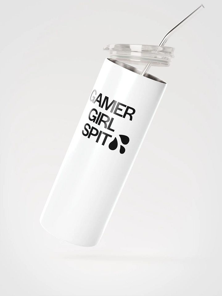 Gamer Girl Spit Tumbler White product image (2)