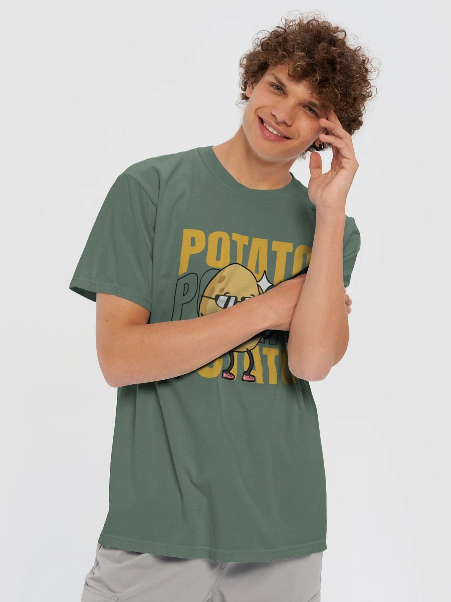 Cool Potato Vibes T-Shirt - Blue Spruce product image (3)