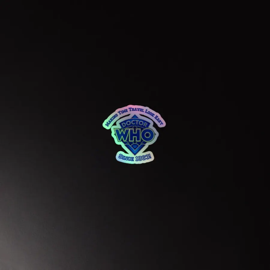 Doctor Who Time Travel Holographic Sticker Sheet product image (4)