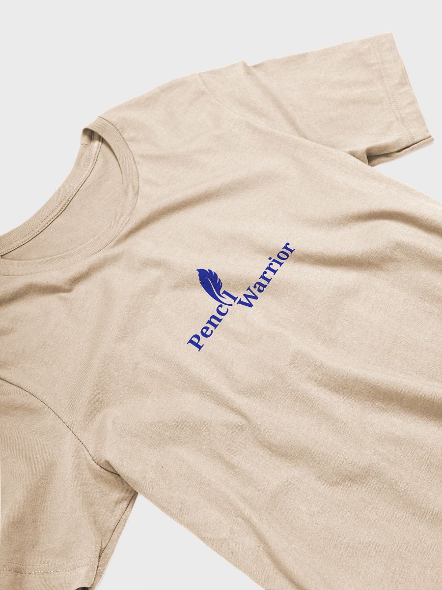 Pencil Warrior Logo Printed T-Shirt product image (3)