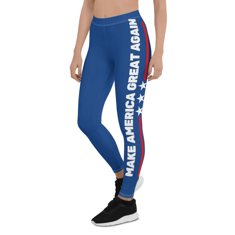 MAGA Leggings Blue product image (4)