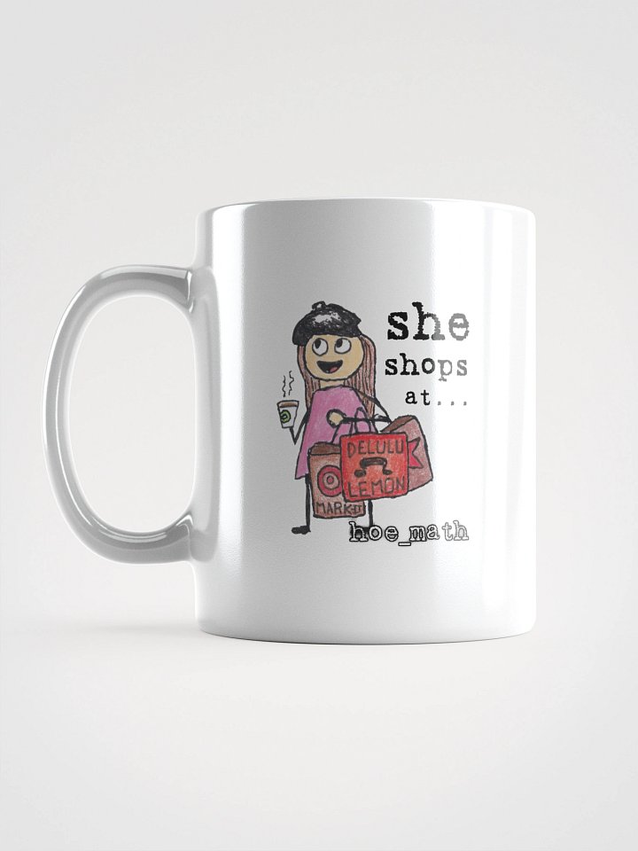 Delulu Lemon Girl + Box Guy Mug product image (2)