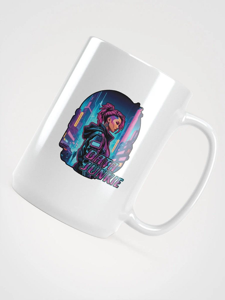 Neon Data Junkie Mug product image (4)