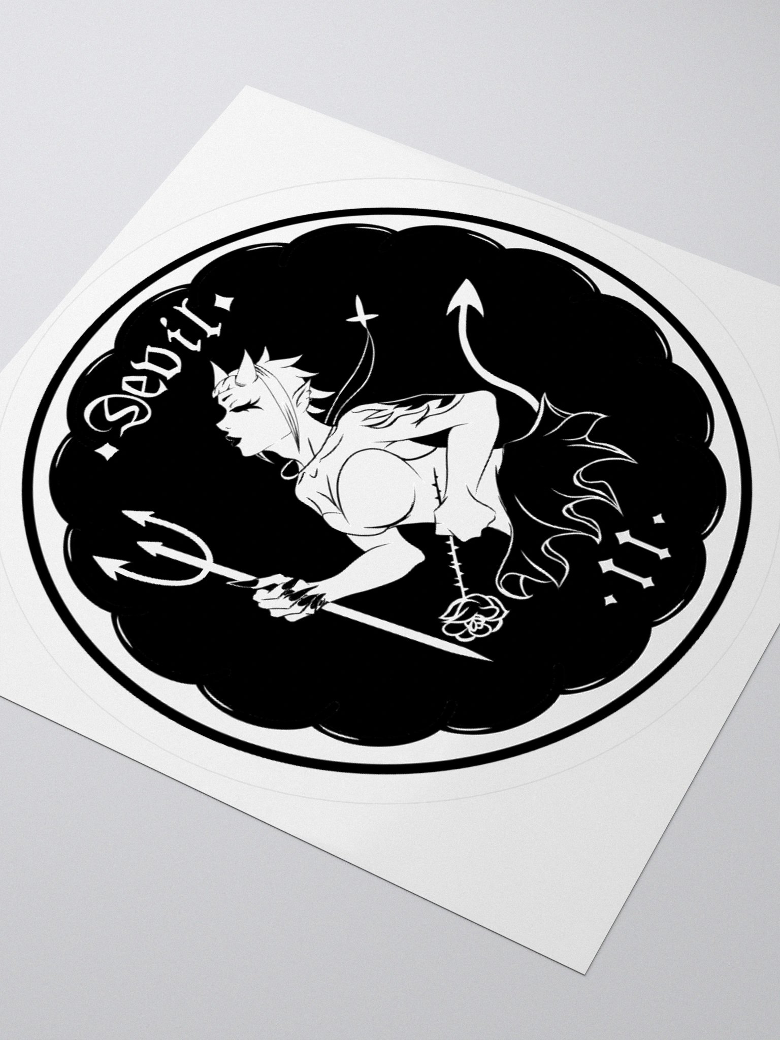 Tarot Collection: 'The Devil' Sticker product image (6)