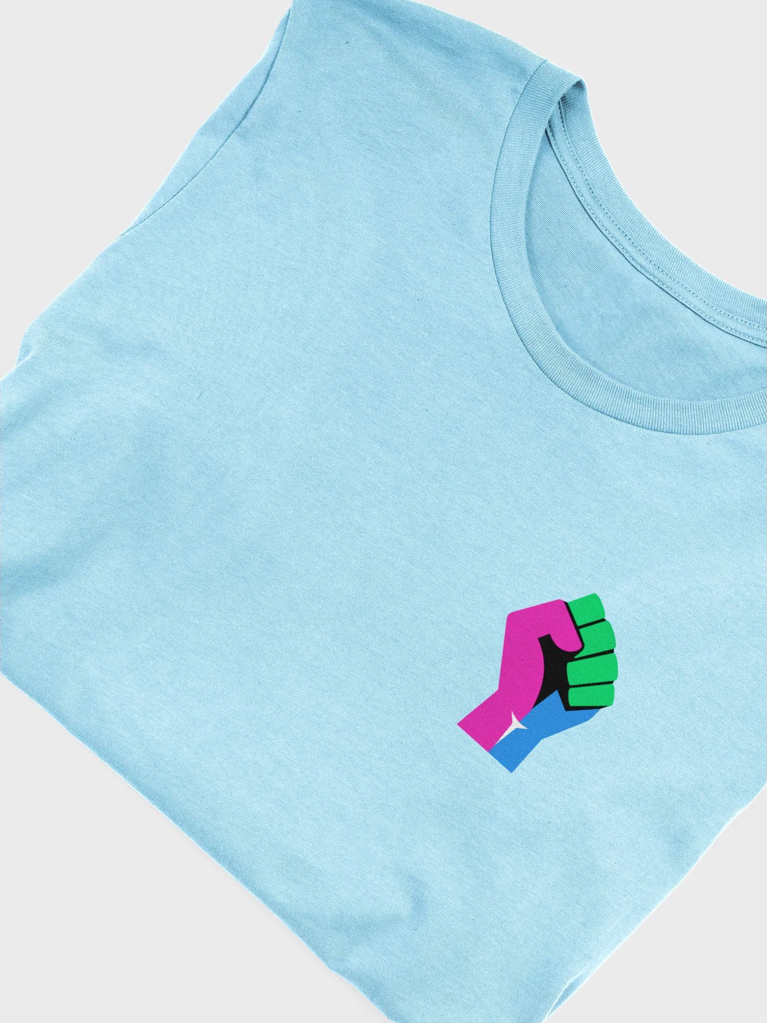 raised polysexual fist t-shirt product image (5)